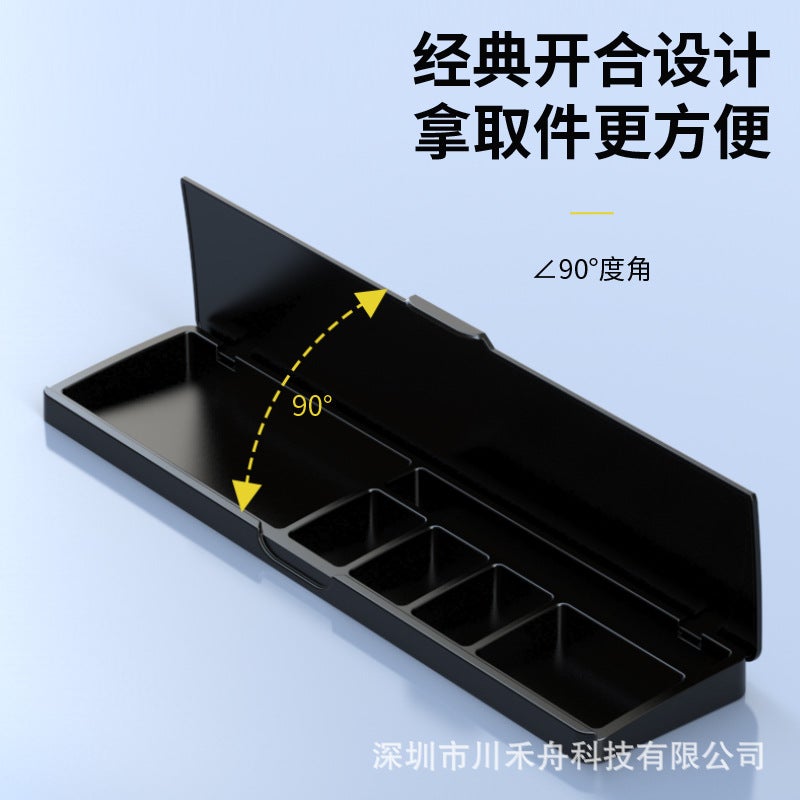 Mechanical Keyboard Hand-Held Mouse Wrist Pad Desktop Palm-Held Storage Box Female Office Typing Wrist Pad 87 Key Code Word - Image 3